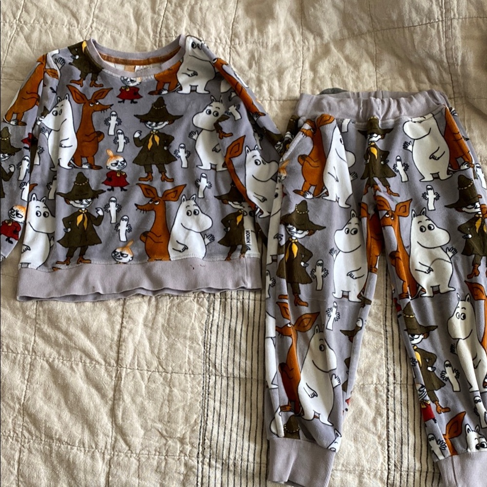 Kids Moomin matching set - Play condition